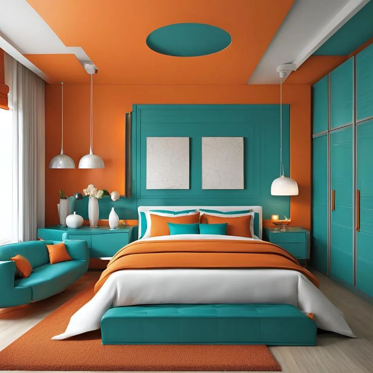 Orange Bedroom Ideas for a Vibrant Makeover